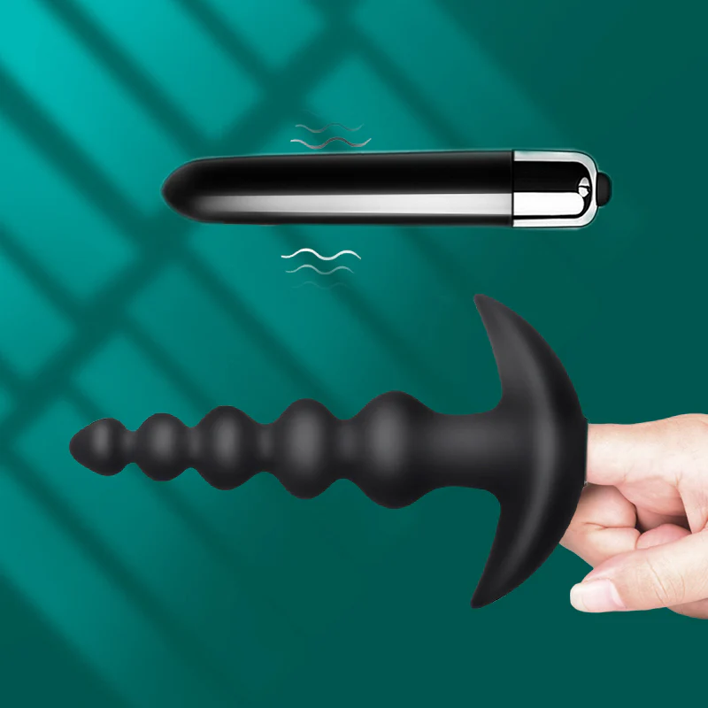 Máy Massage Hậu Môn Hạt Siêu Mạnh 16 Chế Độ Kích Thích