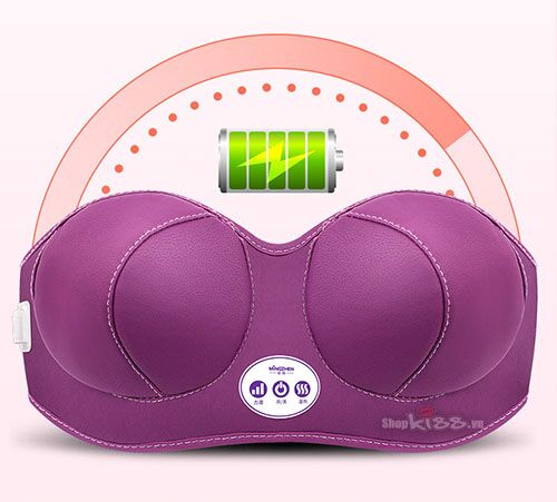 Áo ngực sưởi ấm mát xa nâng ngực chăm sóc vòng 1 hiệu quả