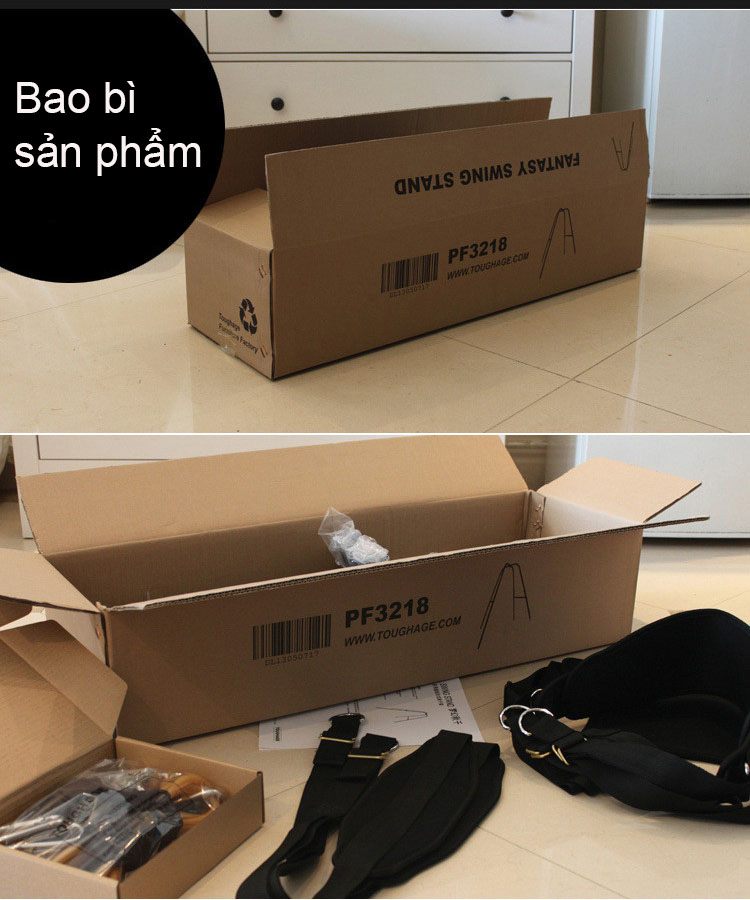 Bộ xích đu BDSM cao cấp thỏa mãn đam mê mới lạ thiết kế sang trọng