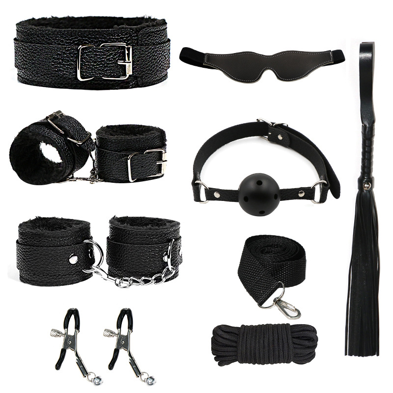 Bộ Đồ BDSM 8 Món Sexy Quyến Rũ Đầy Kích Thích 50 Sắc Thái