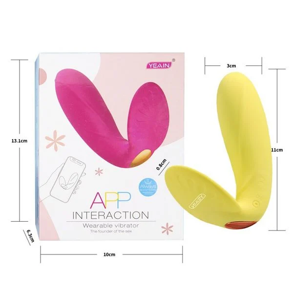 Trứng Rung Yeain Điều Khiển Qua App Sạc Nhanh Tăng Khoái Cảm