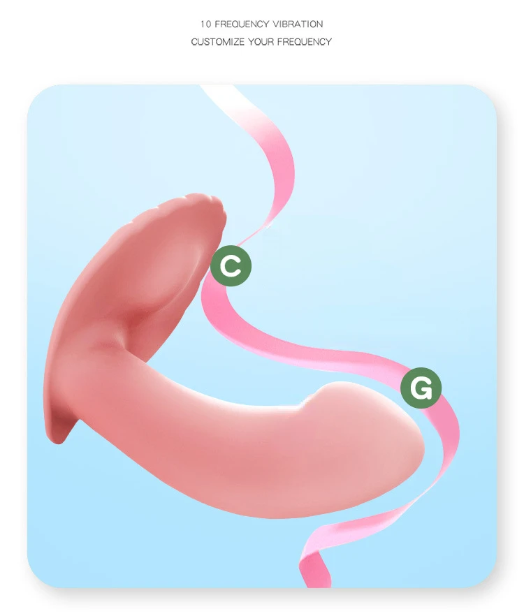 Trứng Rung Mini Wearable Bufferly Đầy Cảm Xúc Điều Khiển Từ Xa