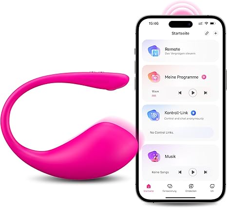 Trứng Rung Lovense LUSH 3 Không Dây Siêu Mạnh Kích Thích