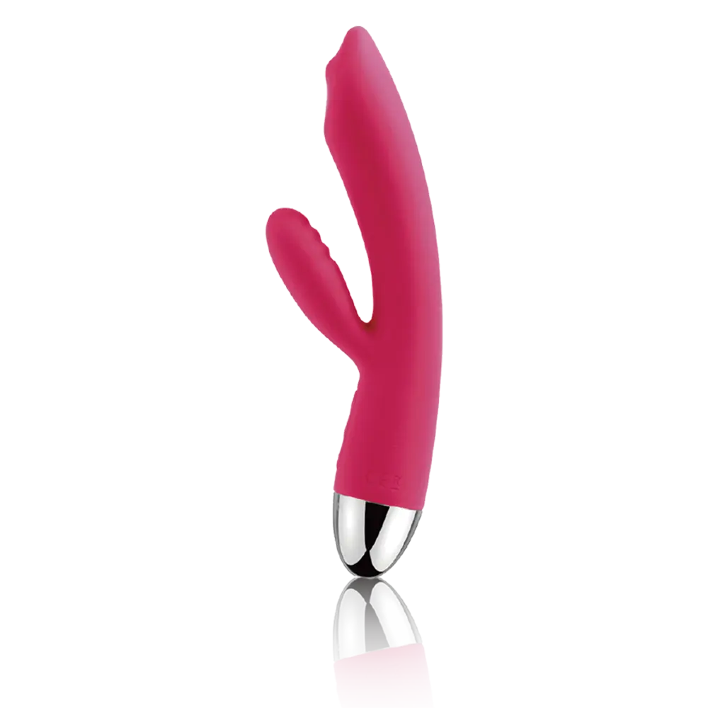 Svakom Trysta dương vật giả hai nhánh rung độc đáo silicone cao cấp