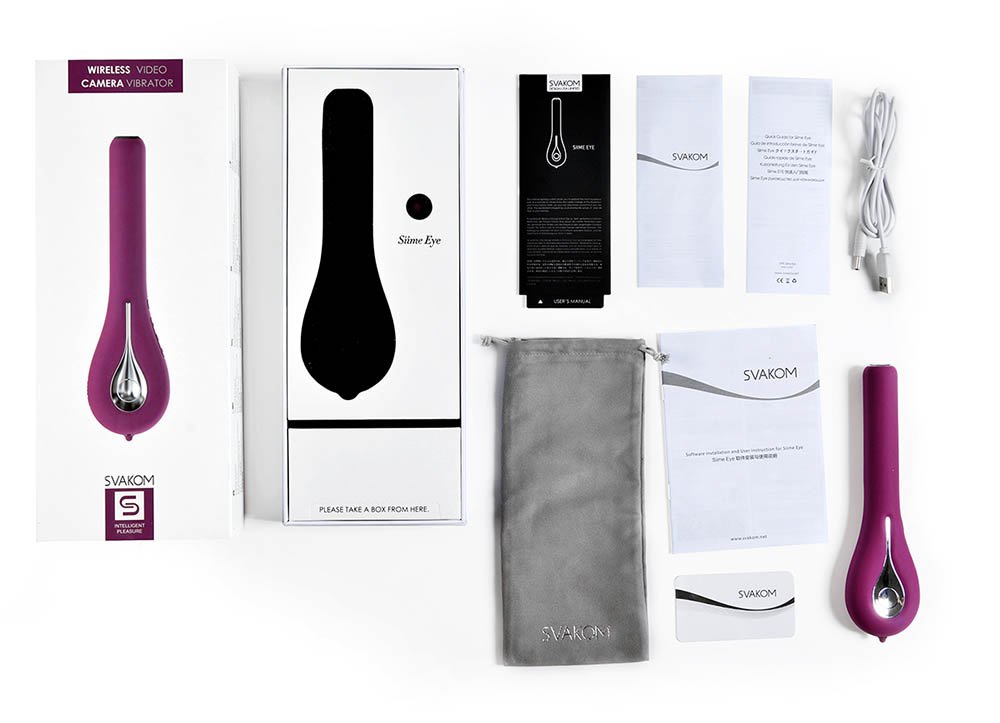 Máy Rung Svakom Siime Eye Camera Nội Soi Âm Đạo Siêu Mượt Kích Thích