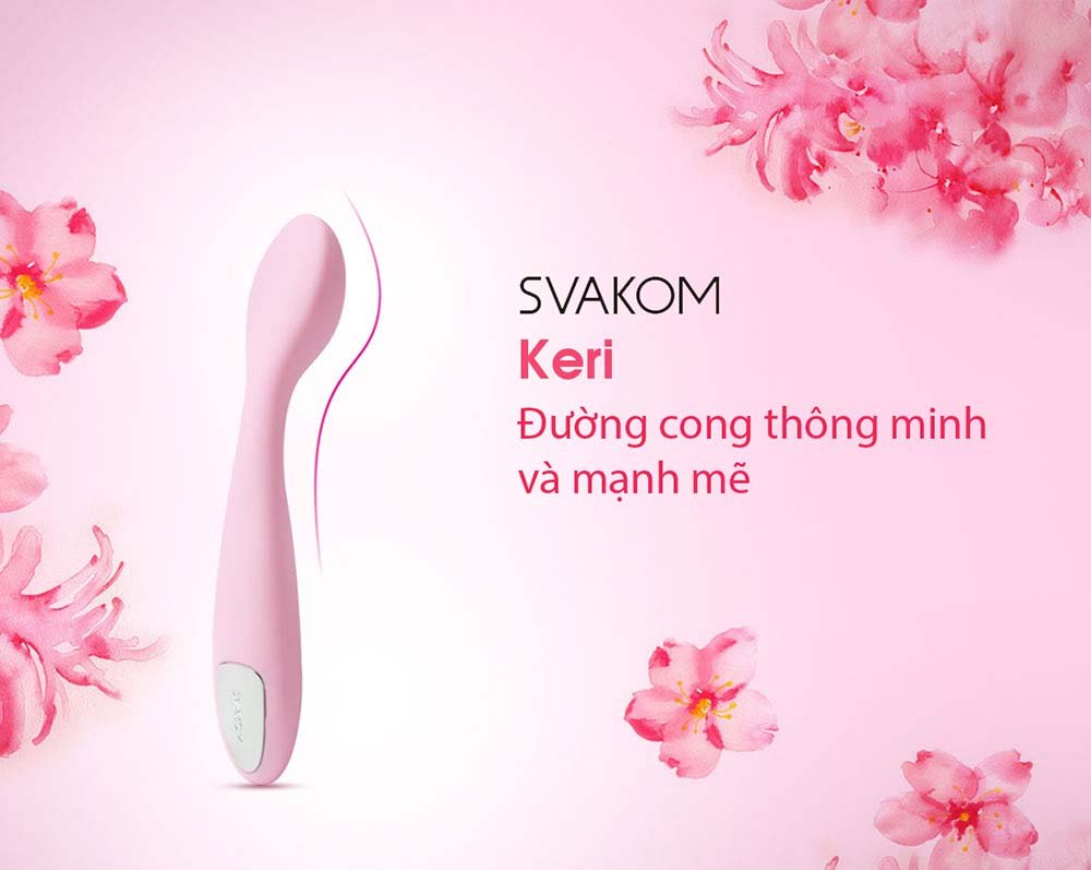 Ngón tay rung Svakom Keri chạm điểm G cực phê Ngón tay rung Svakom Keri chạm điểm G cực phê