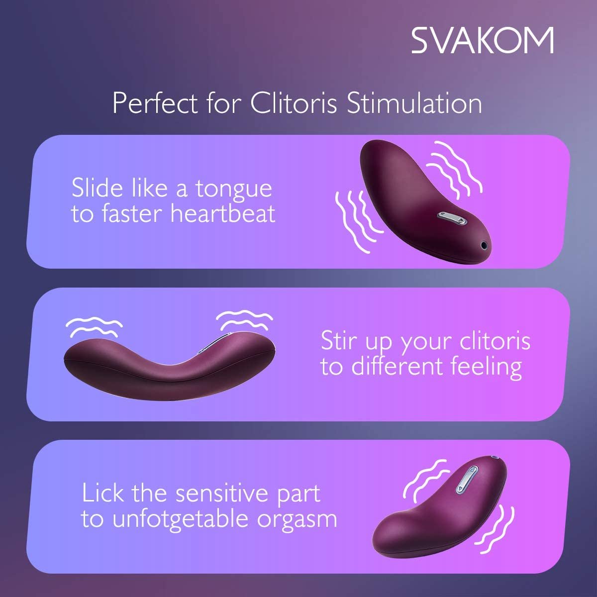Trứng rung Svakom Echo lưỡi liếm cao cấp cực sướng Trứng rung Svakom Echo lưỡi liếm cao cấp cực sướng