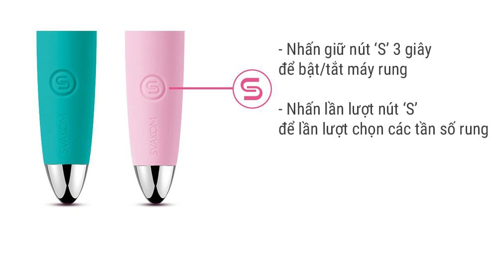 Thanh rung Svakom kích thích điểm G cực đã Thanh rung Svakom kích thích điểm G cực đã