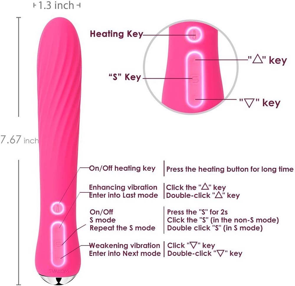 Máy Massage Điểm G Svakom Anya Sưởi Ấm, Kích Thích Tận Đỉnh Máy Massage Điểm G Svakom Anya Sưởi Ấm, Kích Thích Tận Đỉnh