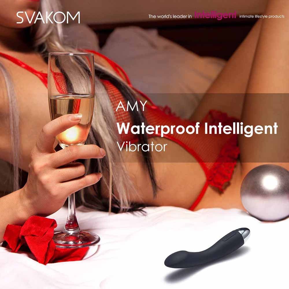 Máy mát xa điểm G Svakom Amy cao cấp sang trọng cho trải nghiệm mới