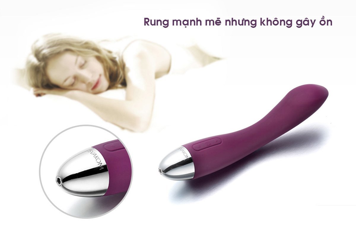 Máy mát xa điểm G Svakom Amy cao cấp sang trọng cho trải nghiệm mới