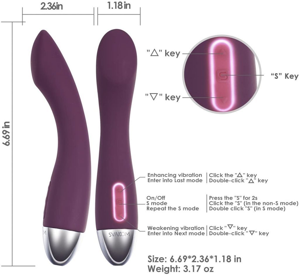 Máy mát xa điểm G Svakom Amy cao cấp sang trọng cho trải nghiệm mới