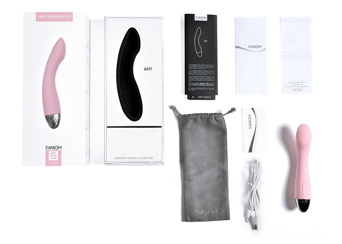 Máy mát xa điểm G Svakom Amy cao cấp sang trọng cho trải nghiệm mới