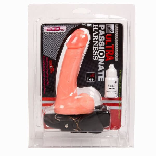 Dương Vật Giả Ultra Passionate Baile có dây đeo tăng khoái cảm