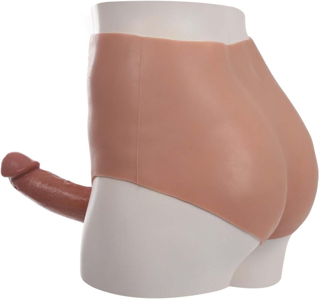 Dương Vật Giả Liền Quần Silicone Mềm Mịn Thực Tế Cảm Giác Sướng