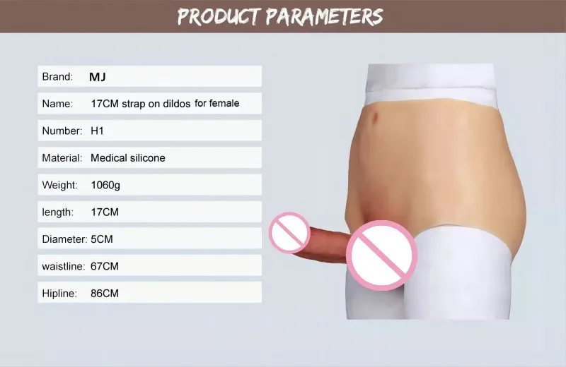 Dương Vật Giả Liền Quần Silicone Mềm Mịn Thực Tế Cảm Giác Sướng