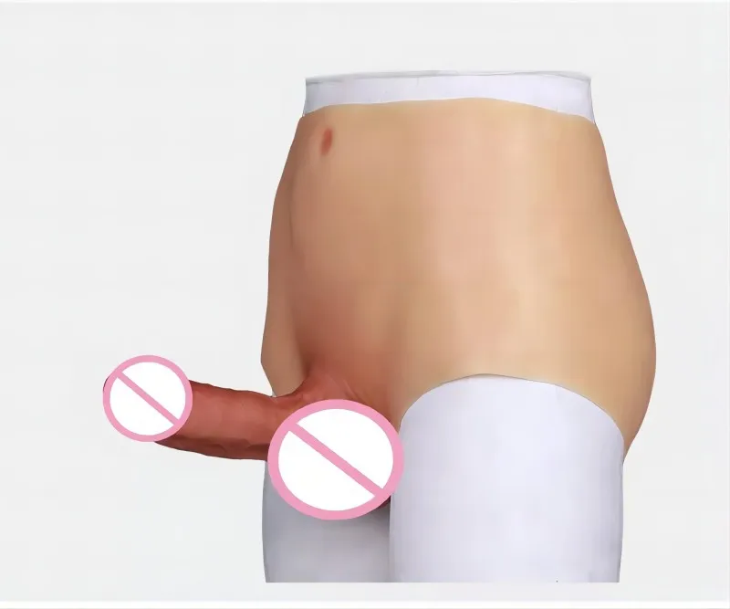 Dương Vật Giả Liền Quần Silicone Mềm Mịn Thực Tế Cảm Giác Sướng