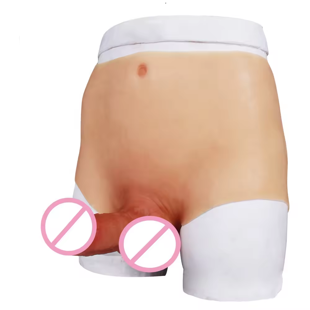 Dương Vật Giả Liền Quần Silicone Mềm Mịn Thực Tế Cảm Giác Sướng