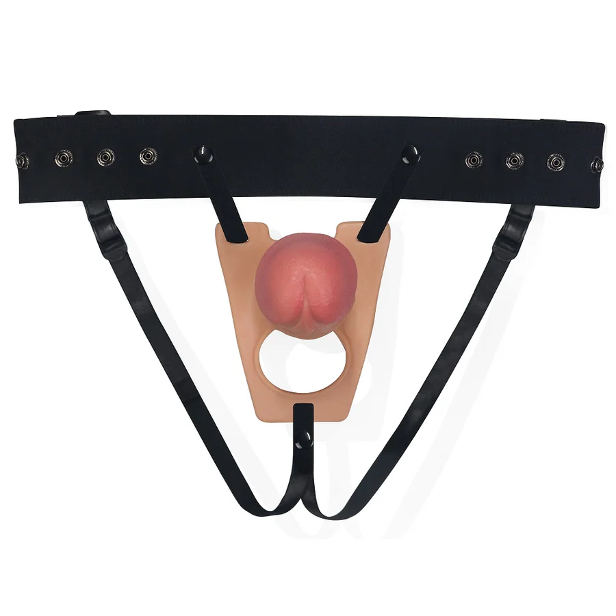 Dương vật giả dây đeo rỗng ruột Lovetoy mềm mịn 8.5 inch