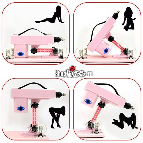 Máy thủ dâm tự động Machingun kích thích mát xa đa năng nữ nam