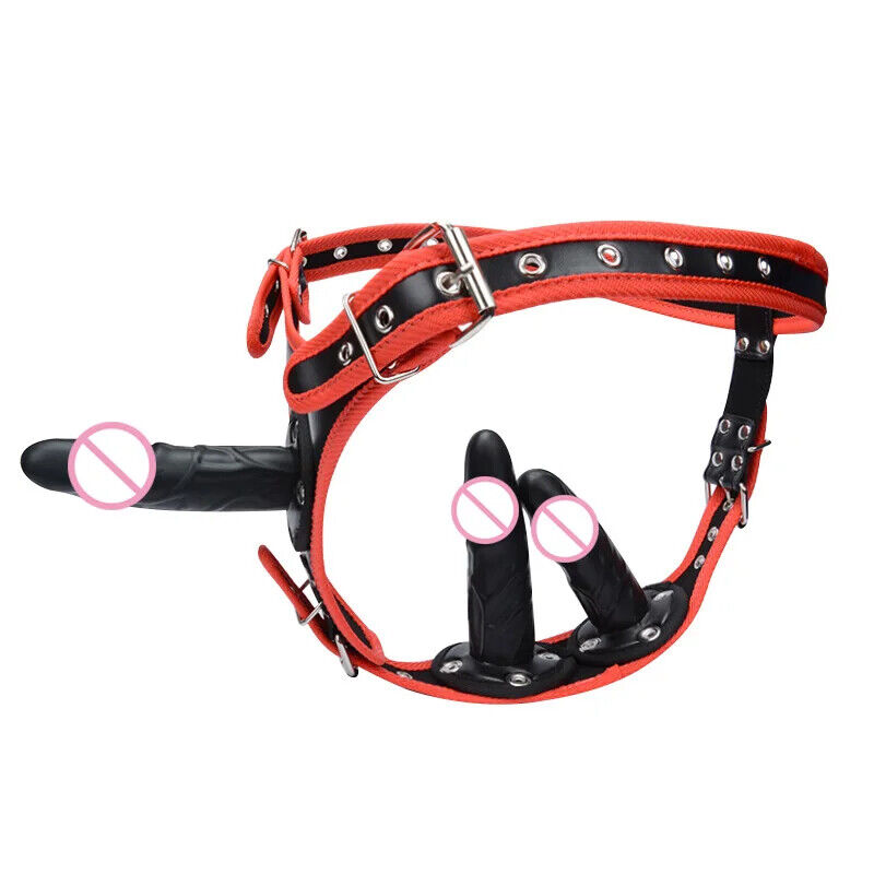 Dương Vật Giả Les 3 Đầu Dây Đeo Siêu Hiếm Kích Thích Mạnh