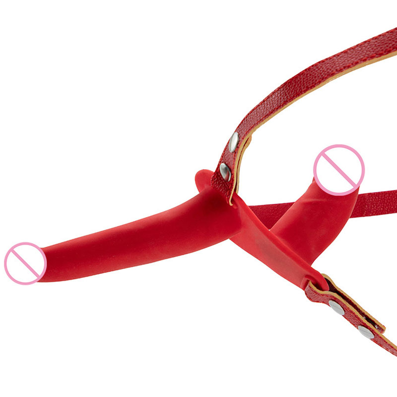 Đồ Chơi Tình Dục Lesbian 2 Đầu Dây Đeo Kích Thích Cực Mạnh