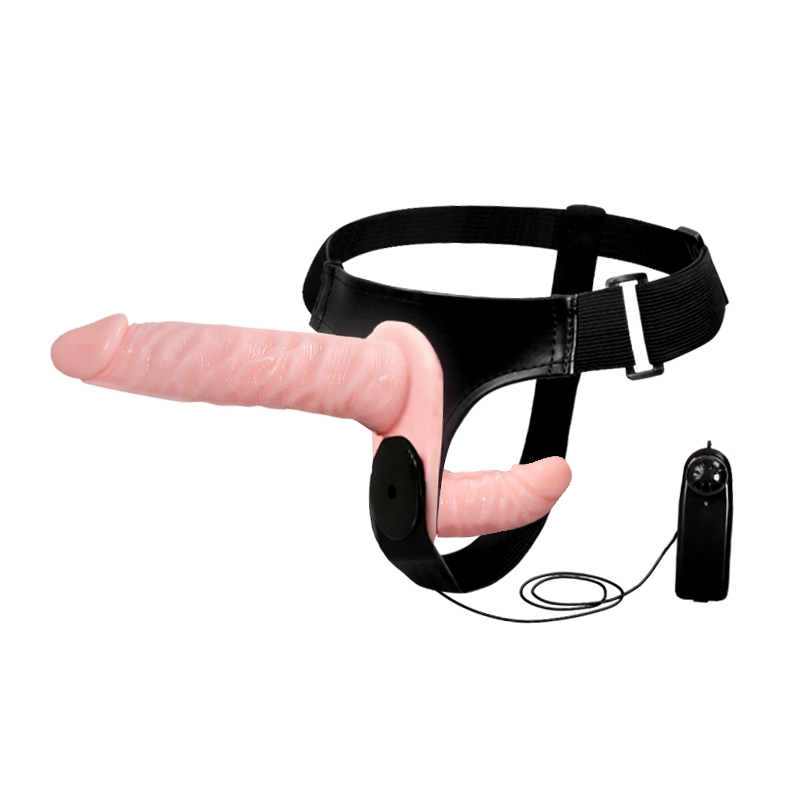 Dương vật giả dây đeo 2 đầu Baile Strap On rung nhiều chế độ