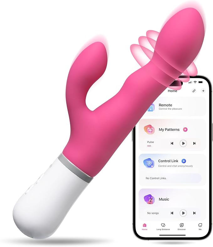 Dương vật giả Lovense NORA rung ngoáy đa chế độ qua app điện thoại