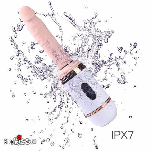 Máy rung thụt tự động Cyclone Fire sưởi ấm, cực khoái nhanh