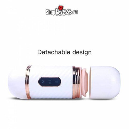 Máy rung thụt tự động Cyclone Fire sưởi ấm, cực khoái nhanh