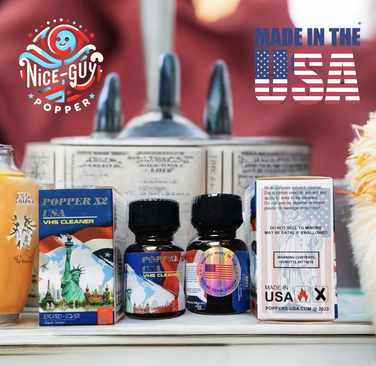 Popper X2 USA 10ml Chính Hãng Giá Tốt, Uy Tín Mua Ngay