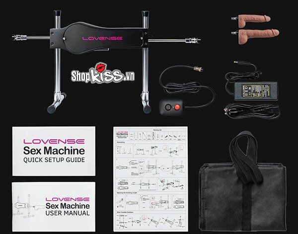 Máy làm tình tự động 2 đầu Lovense Machine kích thích âm đạo nữ