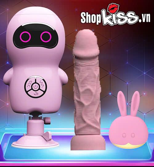 Máy thủ dâm nữ Wanle Ares rung thụt sưởi ấm silicone ABS kích thích mạnh