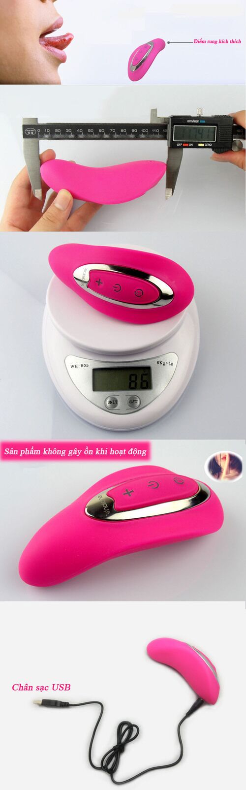 Máy massage Nalone Curve sang trọng rung mạnh kích thích nữ giới