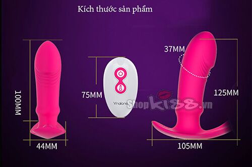 Dương vật siêu rung Leten Marley sưởi ấm điều khiển từ xa