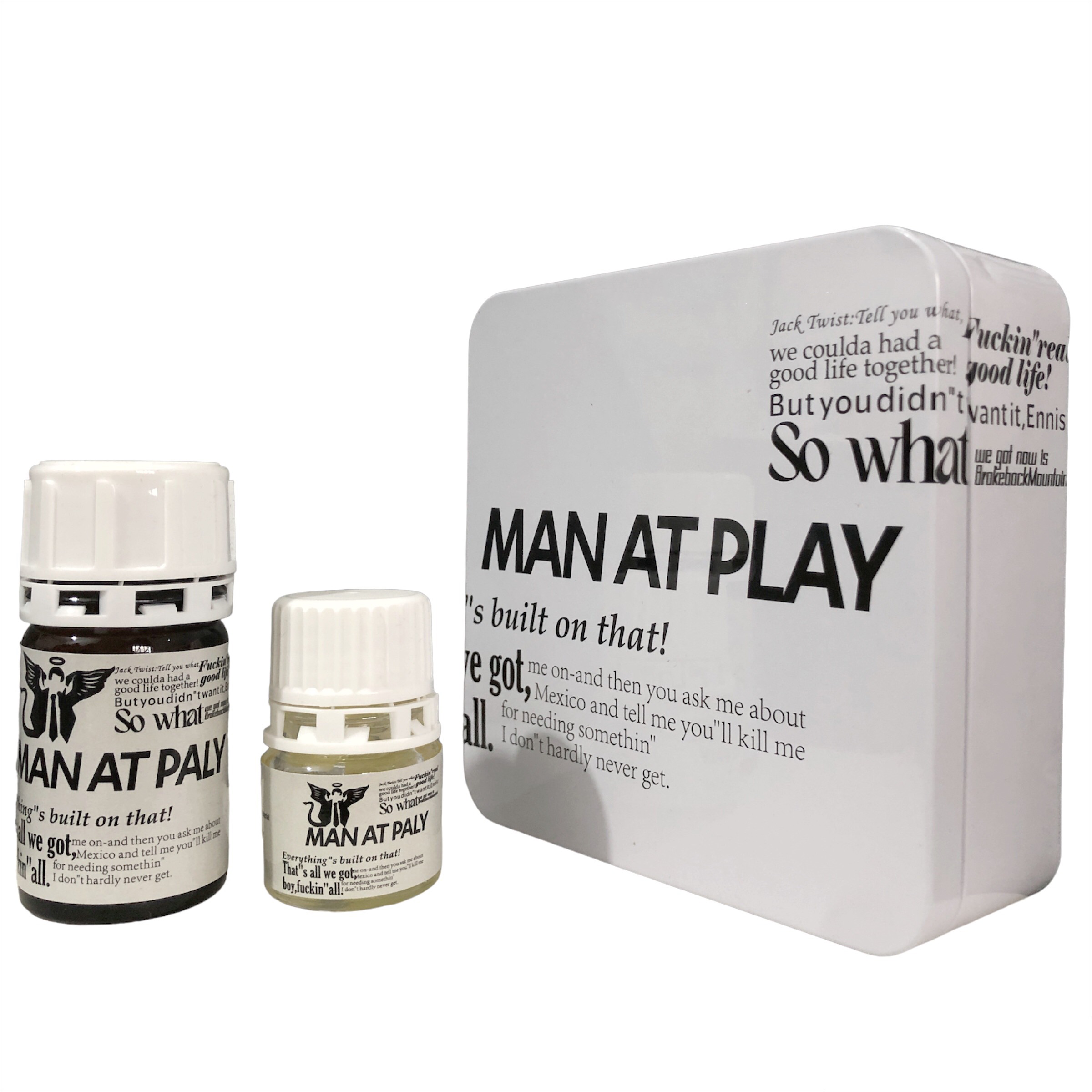 Popper Man At Play trắng 40ml 20ml tăng khoái cảm mạnh mẽ