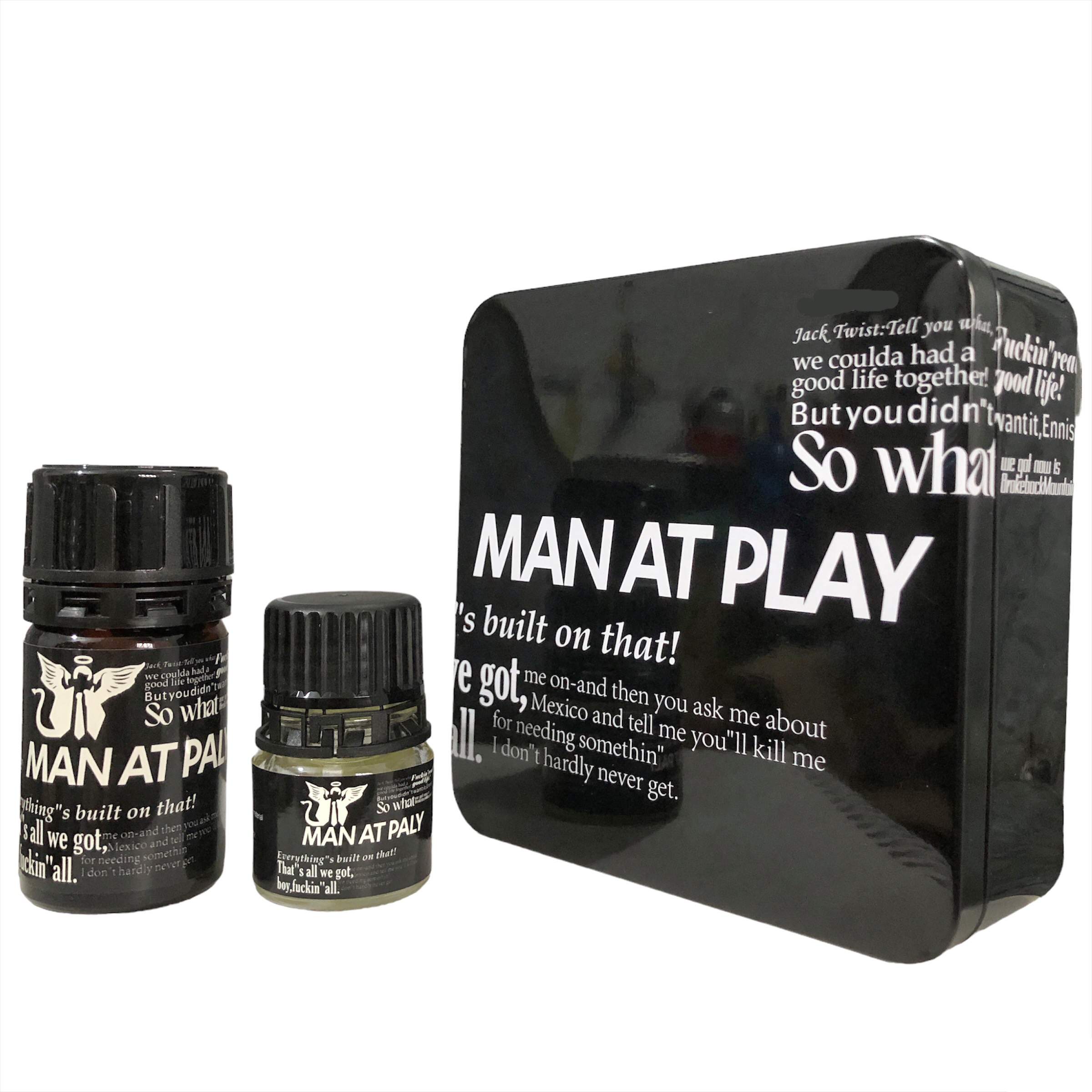 Popper Man At Play Đen 40ml 20ml Siêu Mạnh Thăng Hoa Cảm Xúc