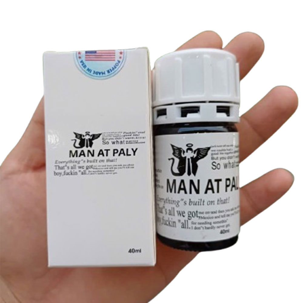 Popper MAN AT PALY 40ml trắng mùi nhẹ phê mạnh tăng cảm xúc