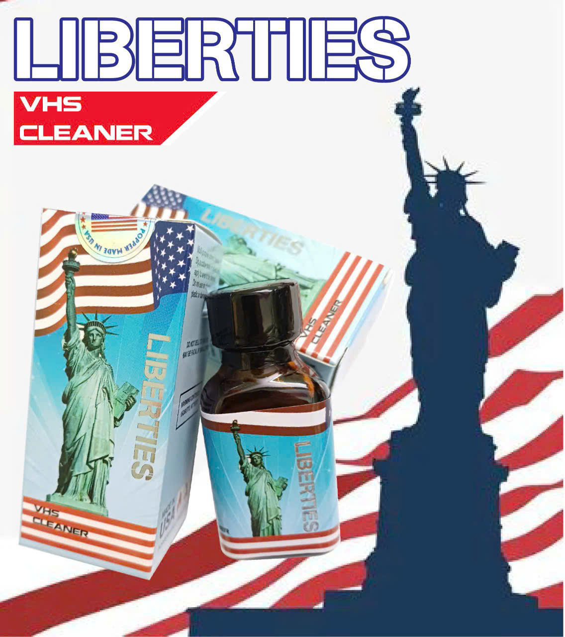 Popper Liberties USA 30ml Tăng Hưng Phấn Phản Hồi Nhanh Không Cồn