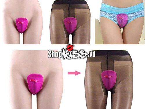 Quần xì siêu rung nữ điều khiển cho khoái cảm âm đạo cực thích