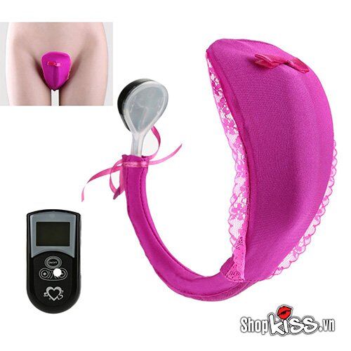 Quần xì siêu rung nữ điều khiển cho khoái cảm âm đạo cực thích