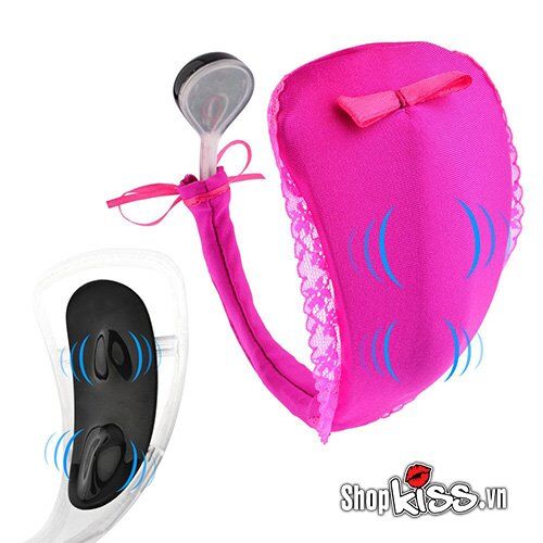 Quần xì siêu rung nữ điều khiển cho khoái cảm âm đạo cực thích