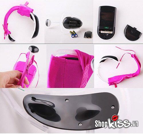 Quần xì siêu rung nữ điều khiển cho khoái cảm âm đạo cực thích