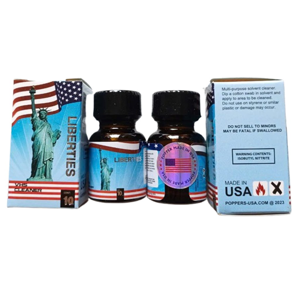 Popper Liberties 10ml chính hãng – hương thơm mạnh, kích thích tối đa Popper Liberties 10ml chính hãng – hương thơm mạnh, kích thích tối đa