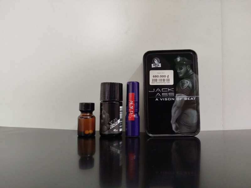 Popper Jack Ass 40ml mạnh mẽ kích thích sảng khoái tột đỉnh