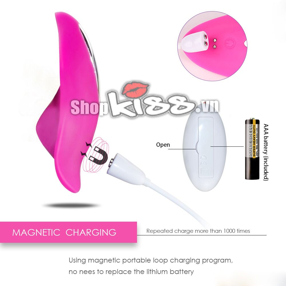 Quần lót rung mai rùa điều khiển từ xa nữ giải tỏa sinh lý