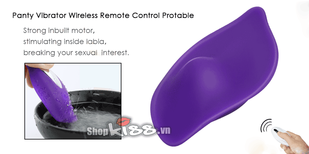 Quần lót rung mai rùa điều khiển từ xa nữ giải tỏa sinh lý