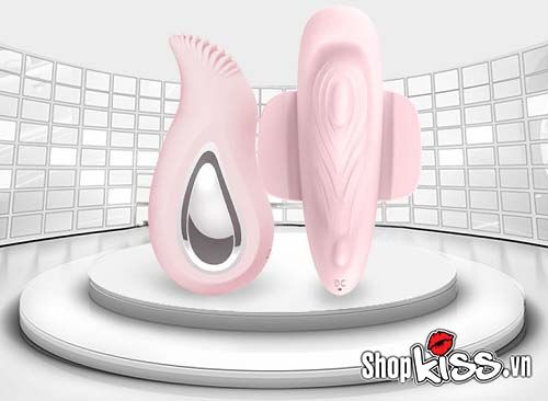 Bướm rung Prettylove dán chip điều khiển từ xa nữ