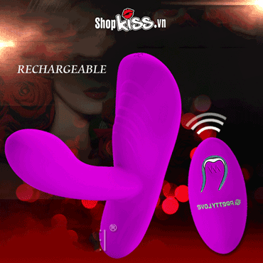 Dương Vật Vỏ Sò Prettylove Rung Đa Điểm Điều Khiển Từ Xa