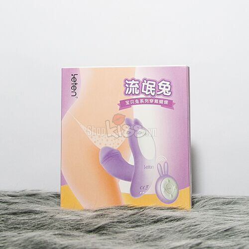 Dương vật mini tai thỏ điều khiển xa mát xa điểm G kích dục